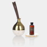 Gold Reed Diffuser Bergamot Cedar